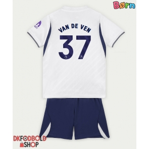 Tottenham Hotspur Micky van de Ven #37 Hjemmebanesæt Børn 2026-27 Kort ærmer (+ korte bukser)